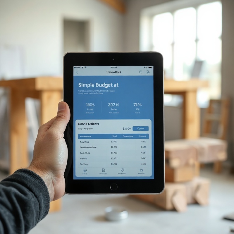 Calculator app interface